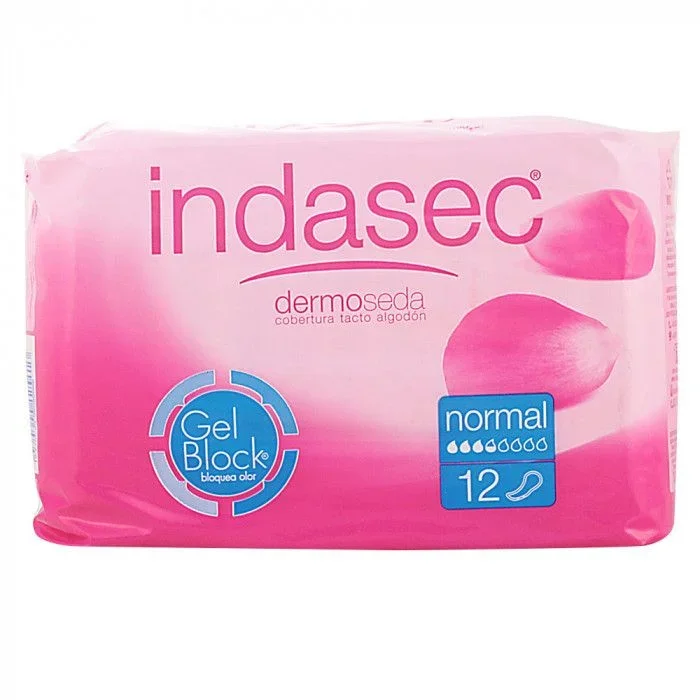 Compresas Para Incontinencia Dermoseda Indasec (12 uds)