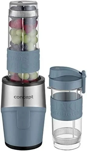 Concept SM3481 licuadora 570 L Batidora de vaso 500 W Azul, Acero inoxidable