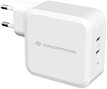 Conceptronic ALTHEA08W cargador de dispositivo móvil Universal Blanco Corriente alterna Interior
