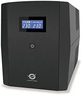 Conceptronic ZEUS03EMP sistema de alimentación ininterrumpida (UPS) Línea interactiva 1,2 kVA 720 W 5 salidas AC