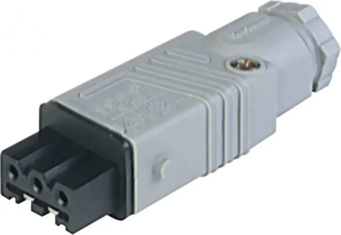 Conector Hembra 3Pin IP54 Rectangular Hirschman