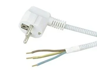 Conexion Plancha Cable Textil 2m