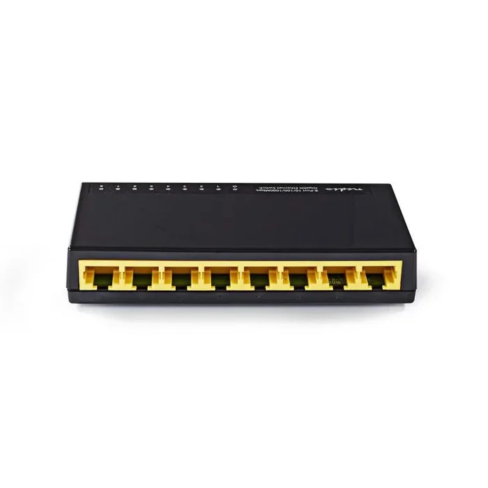 Conmutador de red | velocidad cableada: gigabit | cantidad de puertos ethernet: 8
