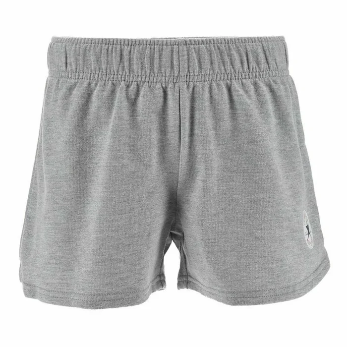 Converse Chuck Patch Pantalones Cortos para niñas (niños Grandes) – Gris – X-Large