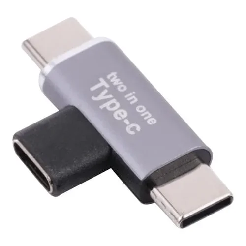 Convertidor Usb-C / Type-C Hembra a Usb-C / Type-C Macho y Usb-C / Type-C Macho