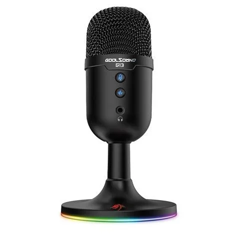 Coolsound microfono gaming g13 – iluminacion rgb – usb – cancelacion de ruido