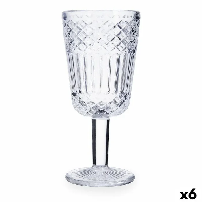 Copa la bouchée medina transparente vidrio 285 ml (6 unidades)