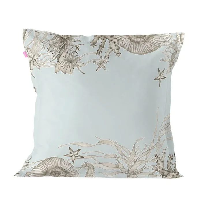 Coral Reef Funda Almohada Multicolor, 60×60 cm, 100% Algodón, Calidad de 150