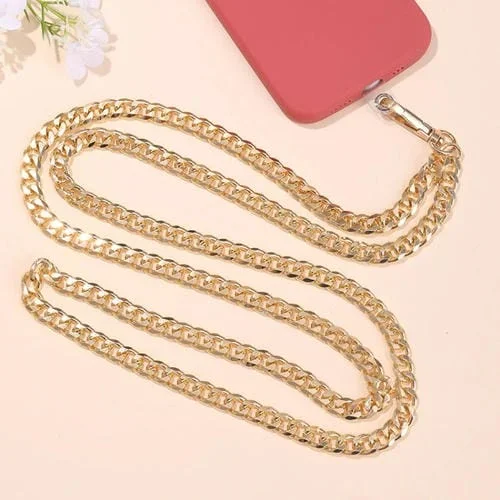 Cordón para Teléfono Cadena Metálica K1650-9mm con Clip Longitud 1,25 m