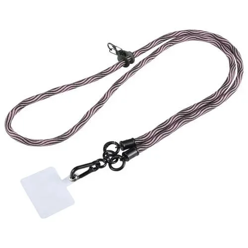 Cordón Universal con Patrón S para Teléfono (Rosa)