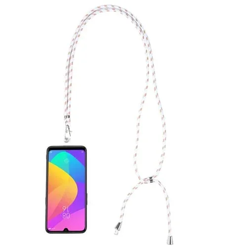 Cordón Universal para Teléfono Móvil Colores Mixtos (Blanco Naranja)