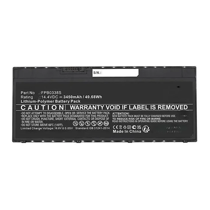 CoreParts Batería de repuesto para ordenador portátil Fujitsu, 44,82 Wh, 10,8 V, 4150 mAh, MBXFU-BA0043