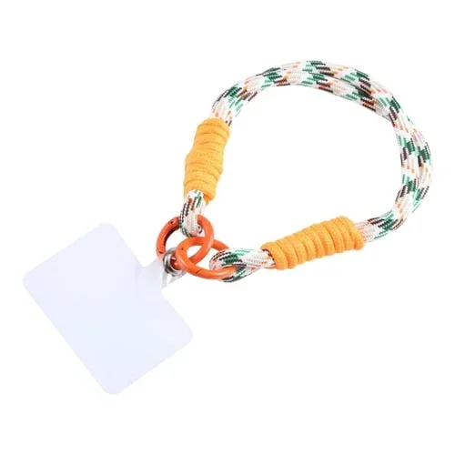 Correa de Mano Antipérdida para Teléfono Universal con Cordón Corto (Camuflaje Gris)