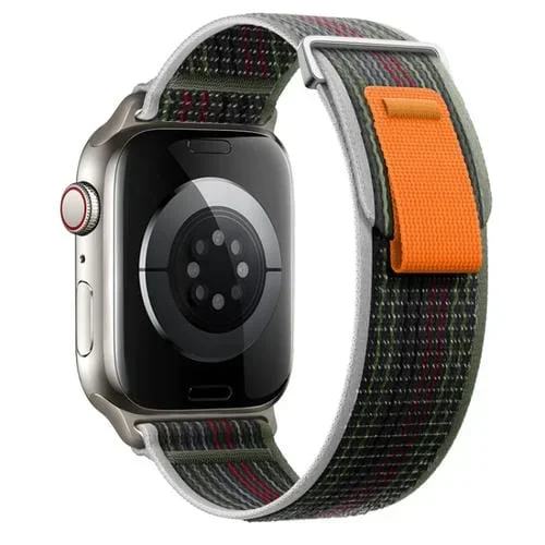 Correa de Nailon Doble Sección Apple Watch Se 2023 44mm (Medianoche)