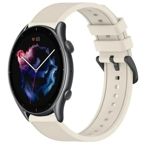Correa de Reloj Amazfit 3 silicona texturizada 22mm (Luz de Estrella)