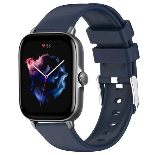 Correa de Reloj Amazfit GTS 3 Silicona 20mm (Azul Medianoche)