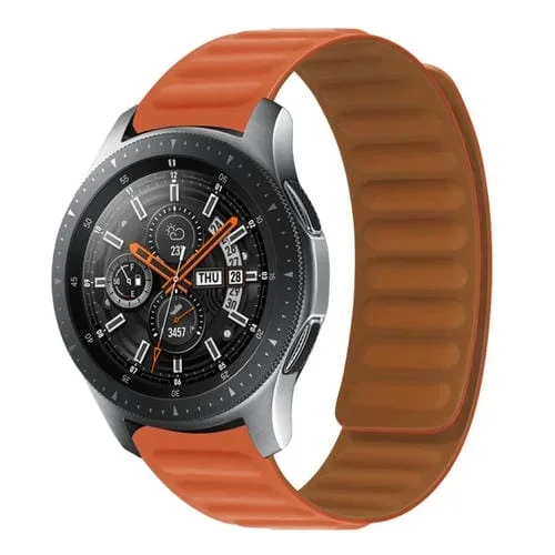 Correa de Reloj de Silicona Magnética 22mm (Color Danxia)