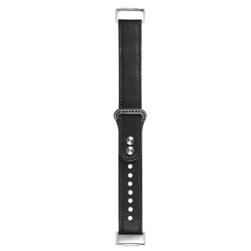 Correa de Reloj para Fitbit Charge 5 de Cuero PU (Negro)
