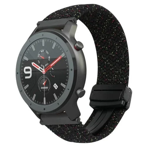 Correa de Reloj Trenzada Amazfit Watch GTR 22mm con Hebilla Magnética (Azul Estrellado)
