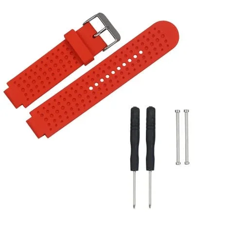 Correa de Repuesto Garmin Forerunner 620 Reloj Muñeca (Rojo)