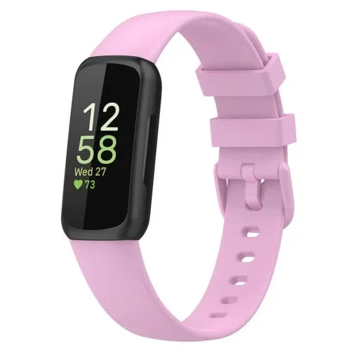 Correa de Silicona Fitbit Inspire3 Tamaño S (Lila Púrpura)