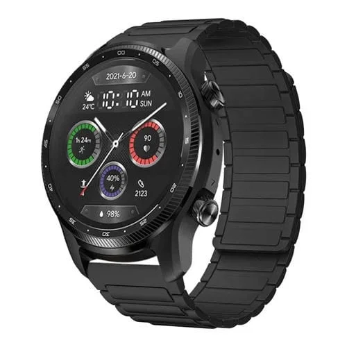 Correa de Silicona Magnética en Forma de I para Reloj Ticwatch Pro X 22mm (Negra)