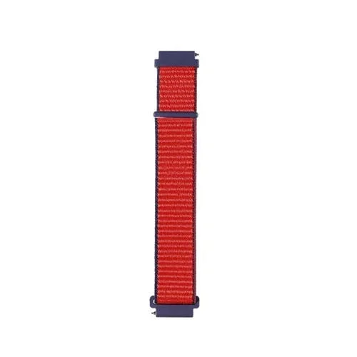 Correa Nylon Loop para Garmin Vivoactive 3 (Rojo)