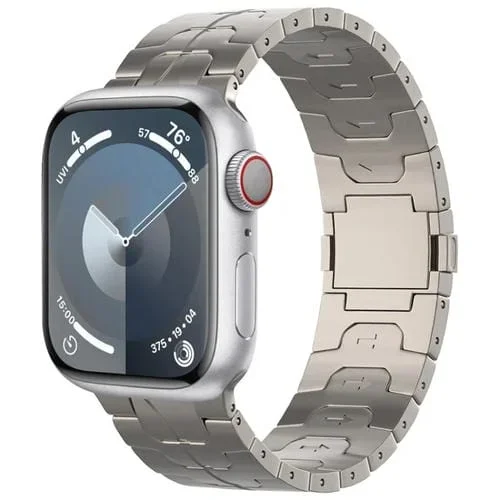 Correa para Apple Watch SE 2022 de Aleación de Titanio con Hebilla Magnética 44mm (Titanio)