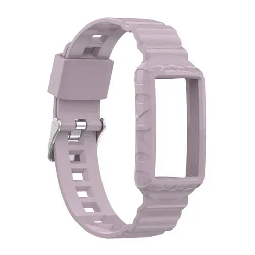Correa para Fitbit Charge 4 Silicone One Body Armor (Púrpura Claro)