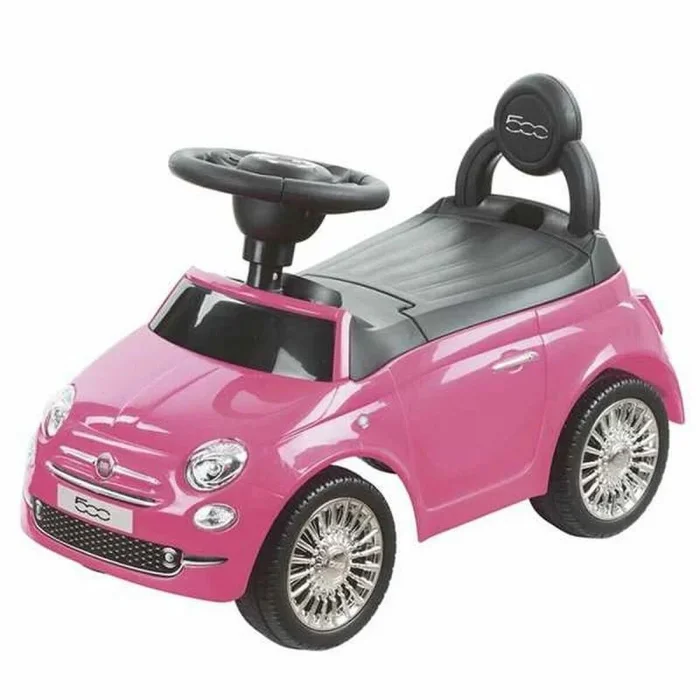 Correpasillos ride on car fiat 500 pink rosa