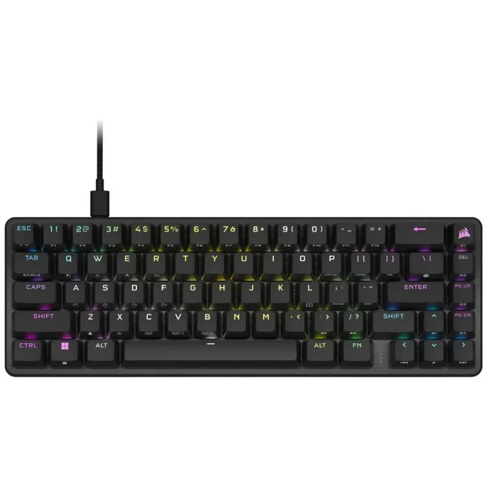 Corsair K65 PRO MINI teclado USB QWERTY Inglés Negro