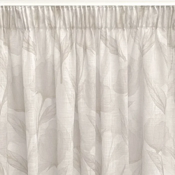 Cortina alexandra house living sofia beige 300 x 270 x 1 cm translúcido
