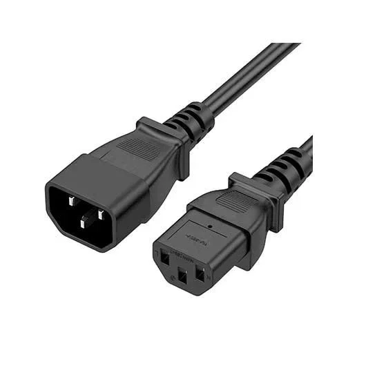 cRadia Cable de alimentación 1.8m SFO IEC C14 Macho / C13 Hembra – CR 5042