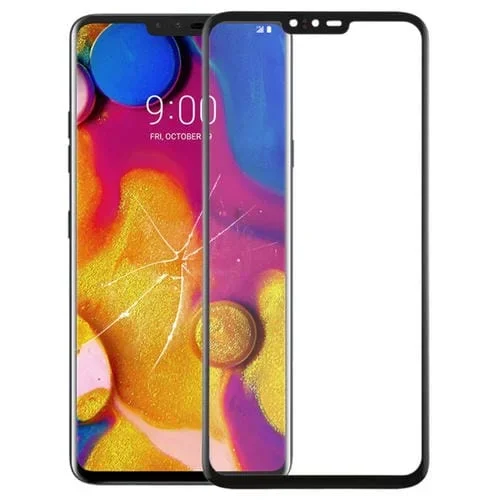 Cristal Exterior Pantalla Frontal LG V40 Thinq (Negro)