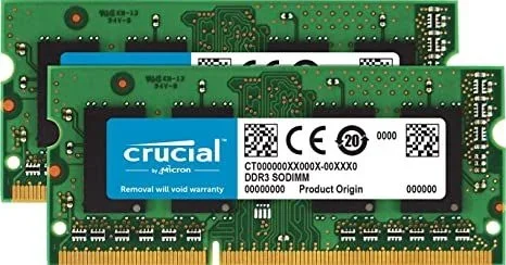 Crucial 2 x 8GB DDR3L módulo de memoria 16 GB 2 x 8 GB 1866 MHz