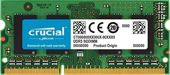 Crucial CT25664BF160BJ módulo de memoria 2 GB 1 x 2 GB DDR3 1600 MHz