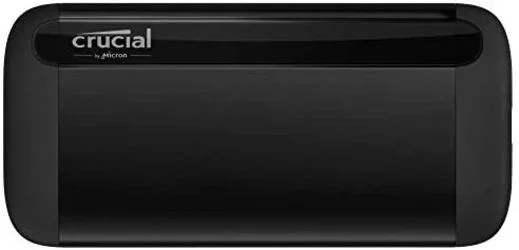 Crucial X8 SSD Portátil 1TB – Hasta 1050MB/s – PC y Mac – Unidad de Estado Sólido Externa USB 3.2 – CT1000X8SSD9