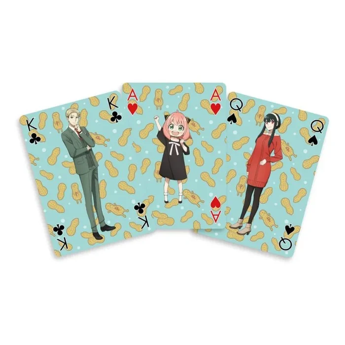 Crunchyroll Spy x Family Baraja de Cartas, Multicolor, Talla única (448/85137)