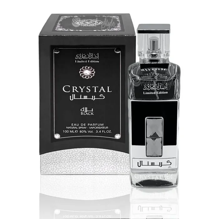 Crystal Black Limited Edition (Unisex 100ml EDP) Ard Al Zaafaran (4872) (ARABIC/98b)
