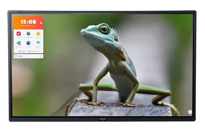 CTOUCH Riva D2 pizarra blanca interactiva 2,18 m (86″) 3840 x 2160 Pixeles Pantalla táctil Negro USB / Bluetooth