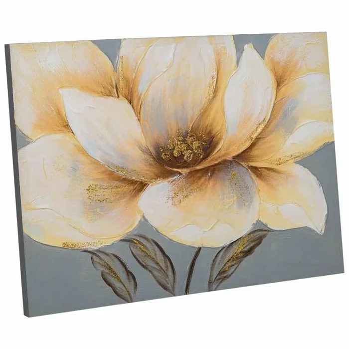 Cuadro alexandra house living nature lienzo madera de abeto 70 x 3 x 50 cm