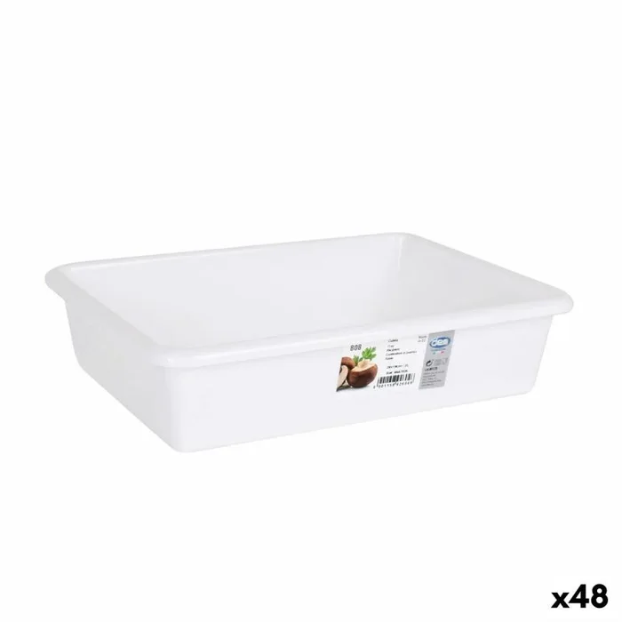 Cubeta dem bobby 2 l 26 x 19 x 5 cm (48 unidades)