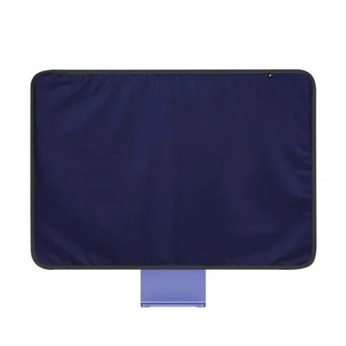 Cubierta a Prueba de Polvo para 24 Pulgadas Apple iMac Monitor con Bolsa de Almacenamiento (Púrpura)