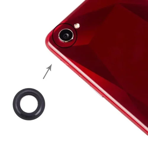 Cubierta de Lente de Cámara Oppo A3 / F7 (Negro) (10 Piezas)