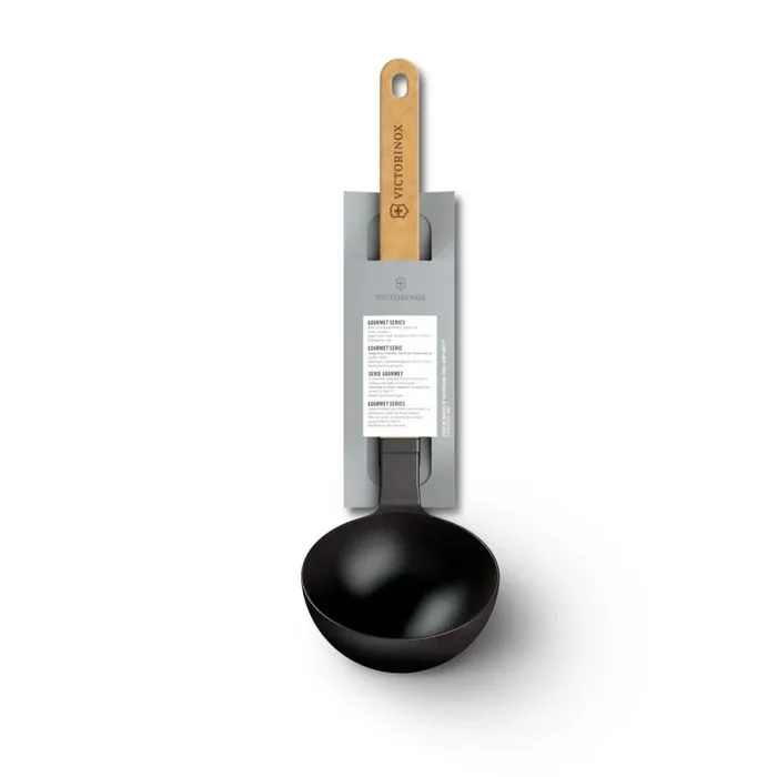 Cucharón serie gourmet de 33 cm – Mango resistente, cavidad con marcas de medición 260 °C