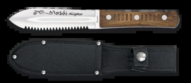 Cuchillo Albainox Masai / Aligator. Hoja