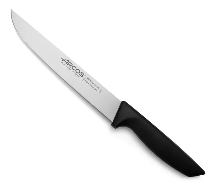 Cuchillo de cocina Arcos Niza 135400 de acero inoxidable Nitrum y mango de polipropileno con hoja de 20 cm en blíster