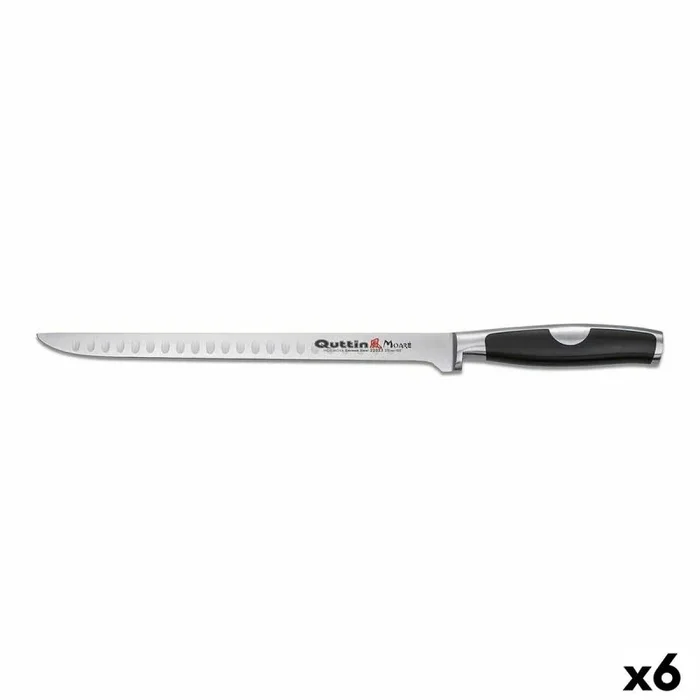 Cuchillo jamonero quttin moare acero inoxidable 6 unidades 2 mm 40 x 3 x 2 cm (27 cm)