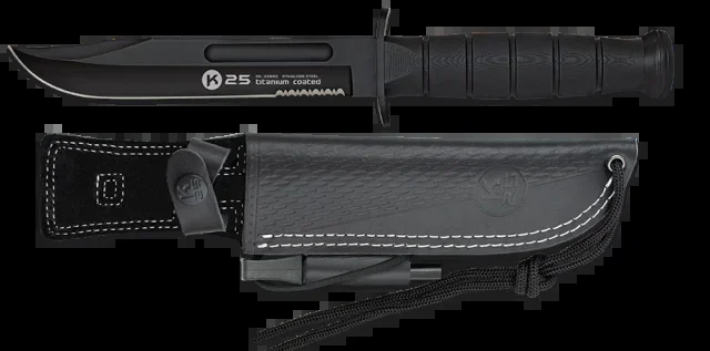 Cuchillo K25 Negro