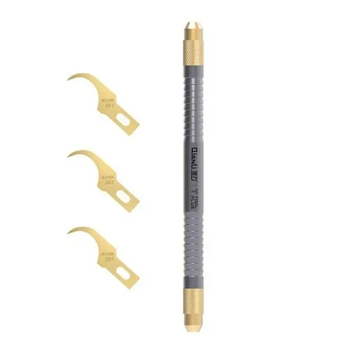 Cuchillo Multifuncional Qianli 007 CPU IC Removedor de Pegamento Hoja Delgada Placa Base BGA Chip Limpieza de Pegamento